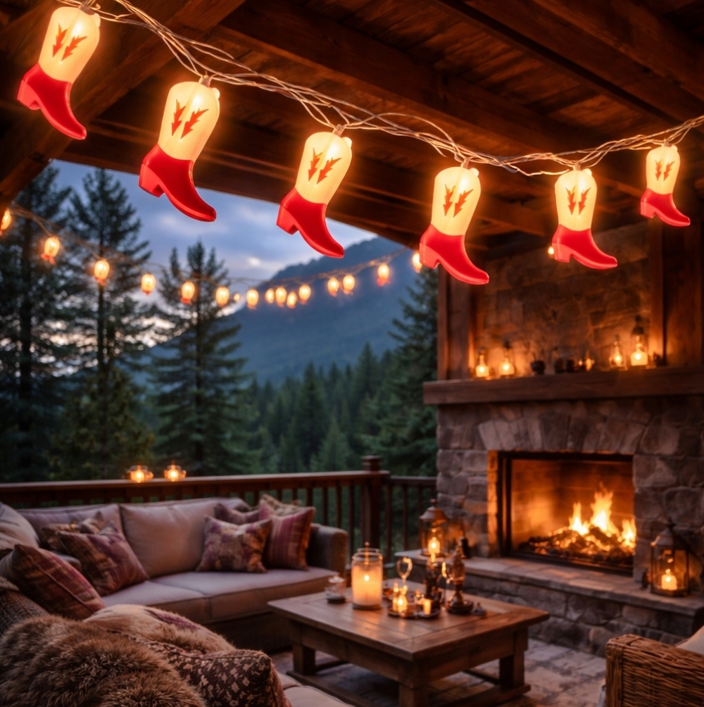 Cerla Cowgirl String Lights